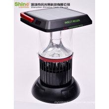 multi-function solar insect killer emergency light 6+1 led solar mosquito killer